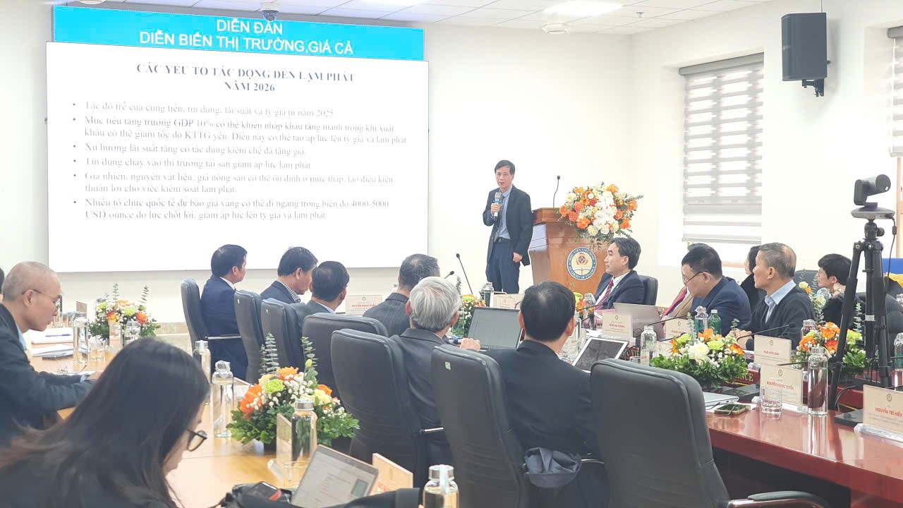 Dự báo lạm phát trung bình tại Việt Nam năm 2026 sẽ xoay quanh  mức 3,5%