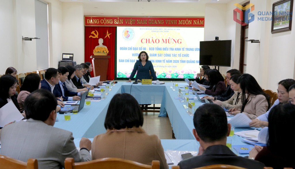 Quảng Ninh đã lấy phiếu điều tra kinh tế được hơn 3.600 cơ sở sản xuất kinh doanh