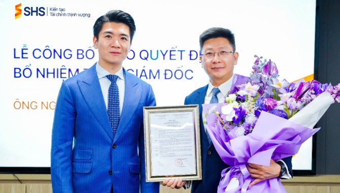 SHS chính thức có tân tổng giám đốc  - Sẵn sàng cho giai đoạn tăng trưởng mới