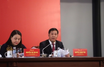 Phó trưởng Ban Tổ chức Trung ương thông tin về công tác nhân sự cho Đại hội XIV của Đảng