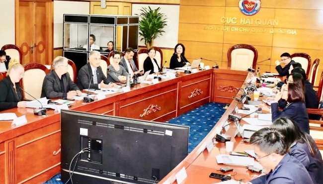 Hải quan Việt Nam - Hoa Kỳ đối thoại quản lý rủi ro kiểm soát thương mại chiến lược