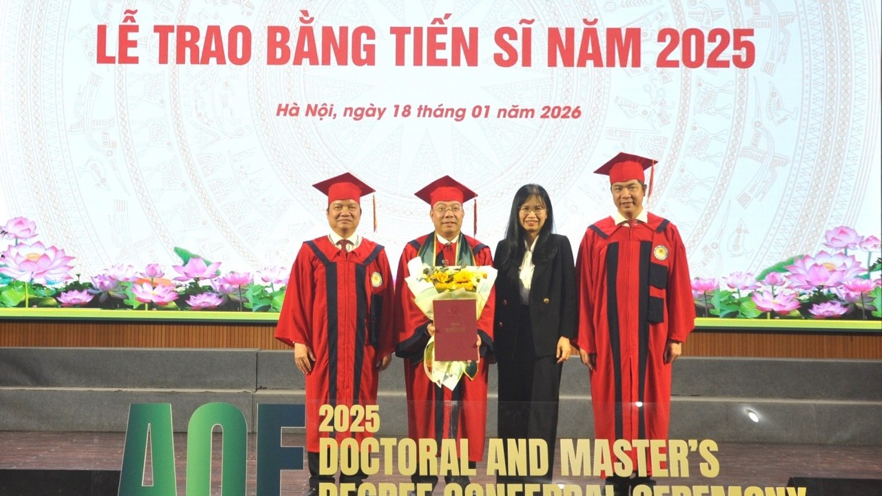 Học viện Tài chính trao bằng tốt nghiệp Tiến sĩ, Thạc sĩ năm 2025