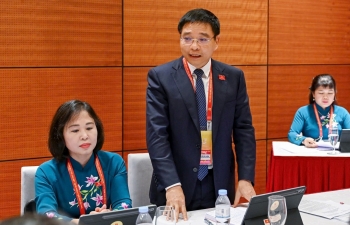 Chiều 20/1, các đại biểu thảo luận về các văn kiện Đại hội Đảng XIV