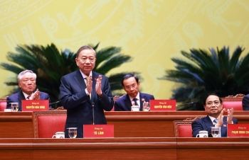 Thống nhất tuyệt đối bầu đồng chí Tô Lâm tiếp tục giữ chức Tổng Bí thư Ban Chấp hành Trung ương Đảng khoá XIV