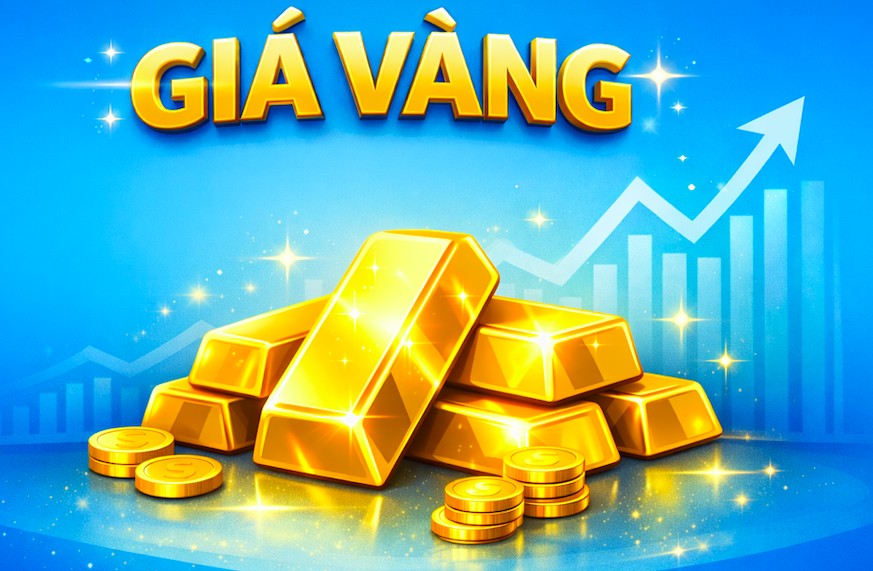 Giá vàng hôm nay ngày 25/1: Giá vàng miếng và vàng nhẫn tiếp nối đà tăng