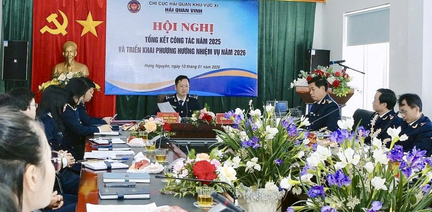 Hải quan Vinh tạo thuận lợi thông quan cho hơn 470 doanh nghiệp ngay đầu năm 2026