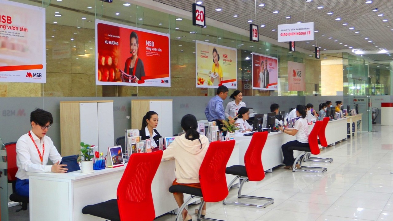 MSB giữ nhịp tăng trưởng 2025, với lãi trước thuế hơn 7.000 tỷ đồng và tín dụng tăng 15,8%