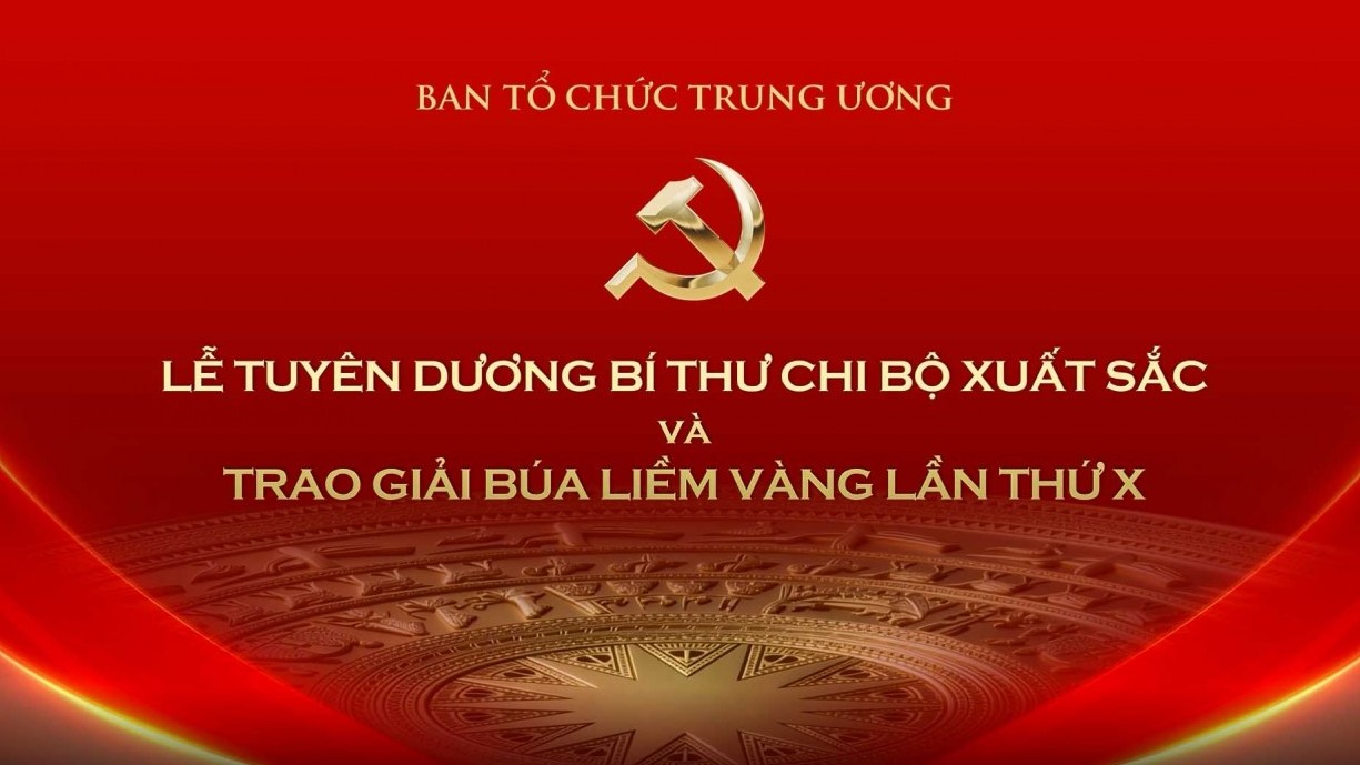 Trao giải Búa liềm Vàng lần thứ X năm 2025 vào tối ngày 3/2/2026