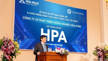 Nông nghiệp Hòa Phát chính thức chào sàn, vốn hóa hơn 12.250 tỷ đồng