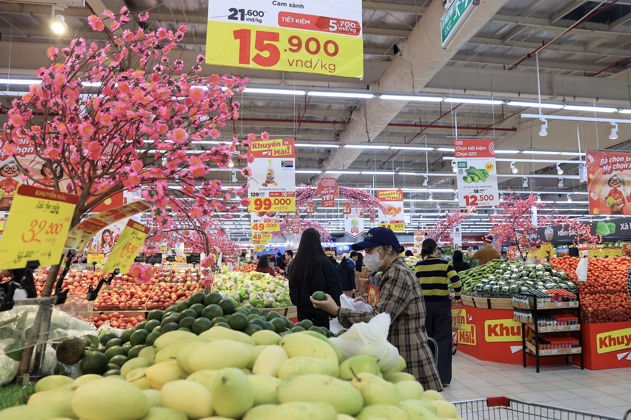 Nhộn nhịp thị trường mua sắm Tết Bính Ngọ