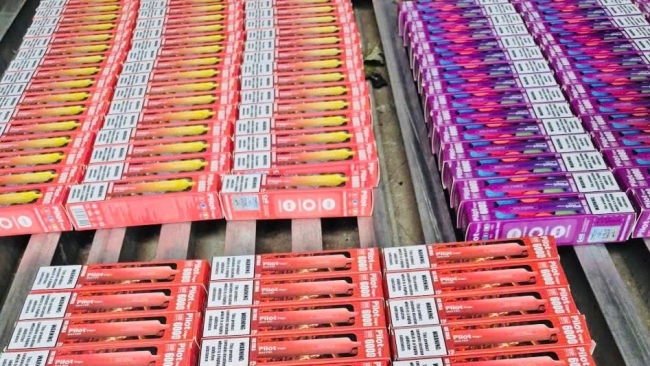 Thu giữ hơn 614.600 thuốc lá điện tử, Hải quan siết chặt tuyến hàng quá cảnh