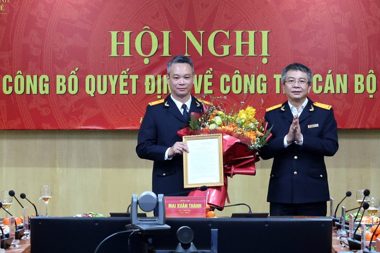 Ông Vũ Mạnh Cường tiếp tục được bổ nhiệm giữ chức Trưởng Thuế TP Hà Nội