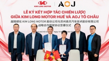 Kim Long Motor và AOJ Tô Châu hợp tác chiến lược sản xuất, kinh doanh ô tô