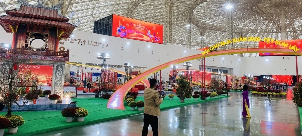 Đặc sắc Không gian "Tết Sum vầy" của TP. Hà Nội tại Hội chợ Mùa Xuân 2026