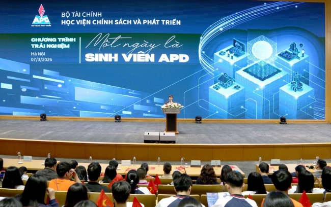 Một ngày là sinh viên Học viện Chính sách và Phát triển năm 2026
