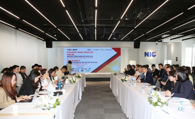 Trung tâm Đổi mới sáng tạo Quốc gia tổ chức Triển lãm Nhà máy thông minh Việt Nam 2026