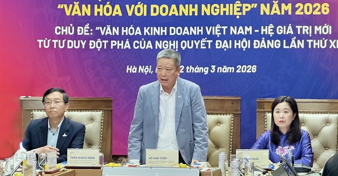 Diễn đàn “Văn hoá với doanh nghiệp” 2026: Thúc đẩy hệ giá trị kinh doanh trong kỷ nguyên mới