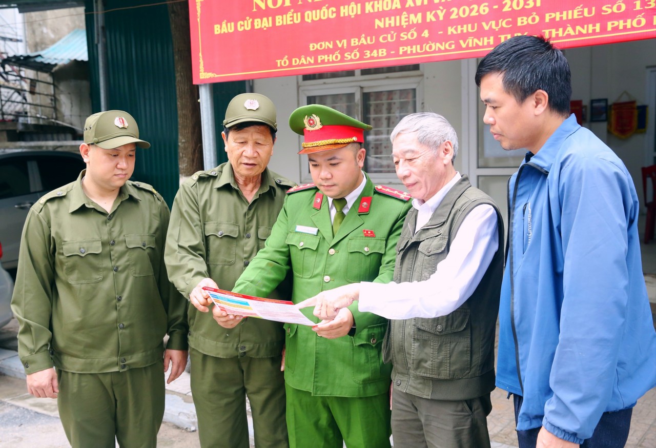 Bảo đảm tuyệt đối an ninh, an toàn cho cuộc bầu cử