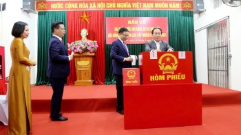 Nhiều địa phương công bố kết quả bầu cử