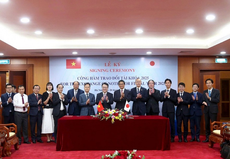 Việt Nam và Nhật Bản ký kết công hàm cung cấp vốn vay 90 tỷ Yên