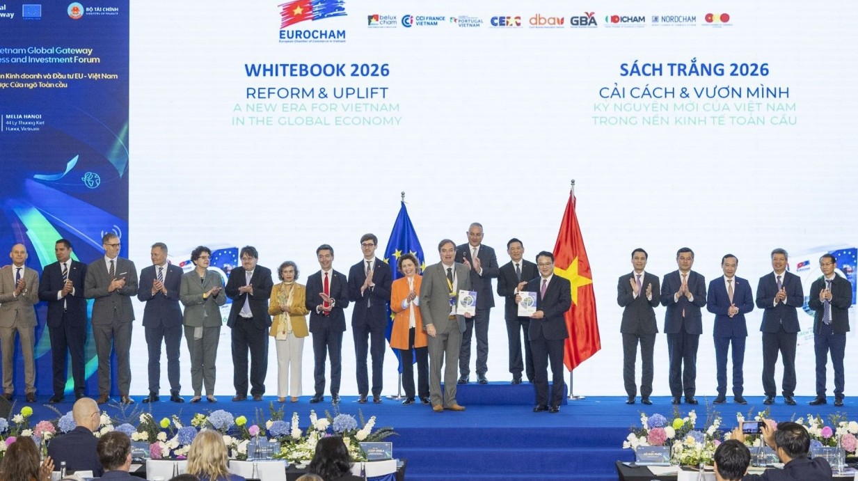 EuroCham ra mắt Sách Trắng 2026: Định vị Việt Nam cho làn sóng đầu tư châu Âu tiếp theo