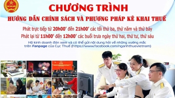 Cục Thuế phát sóng trực tuyến hướng dẫn hộ kinh doanh kê khai thuế
