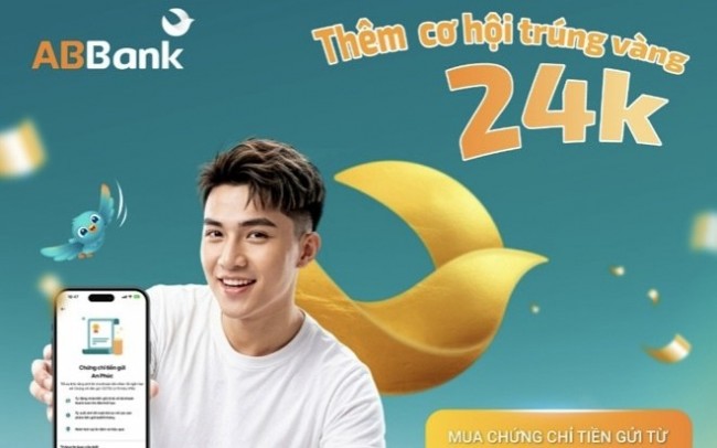 ABBank: Bùng nổ cơ hội trúng vàng cho khách hàng đăng ký chứng chỉ tiền gửi An Phúc