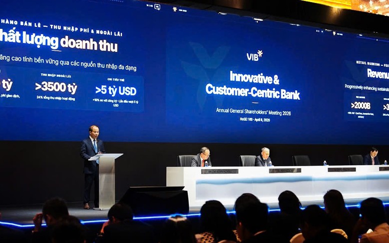 VIB thông qua phương án chia cổ tức 19% trong năm 2026