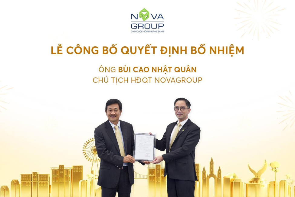 Ông Bùi Cao Nhật Quân trở thành Chủ tịch Nova Group