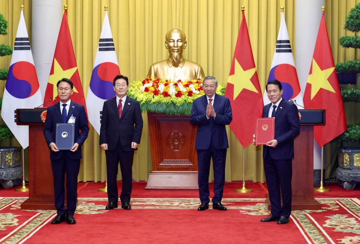 quan he viet nam han quoc la quan he dac biet than thiet nhu anh em