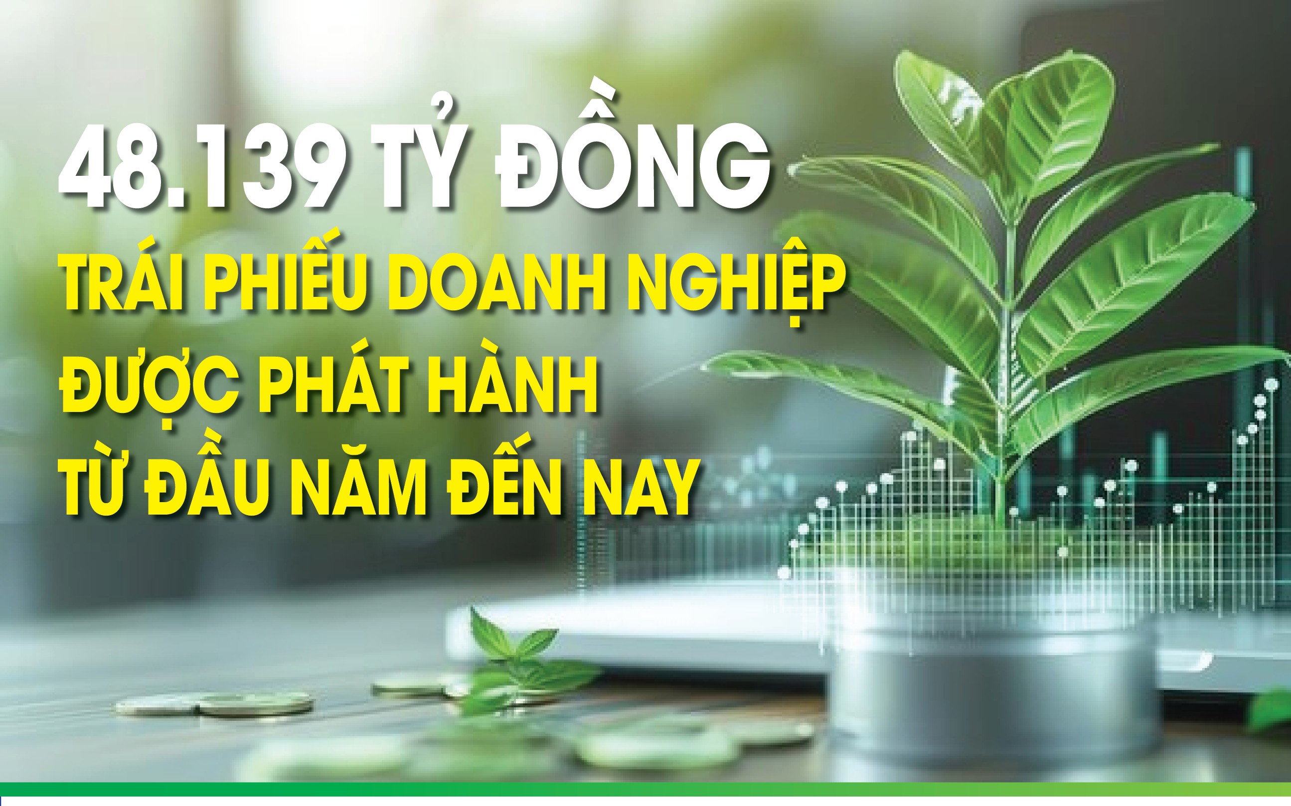 Infographics: 48.139 tỷ đồng trái phiếu doanh nghiệp được phát hành từ đầu năm  đến nay