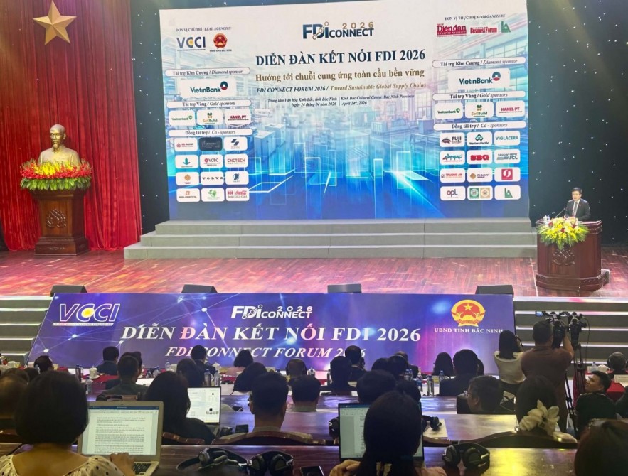 Kết nối FDI Connect 2026: Nâng vị thế Việt Nam trong chuỗi cung ứng toàn cầu