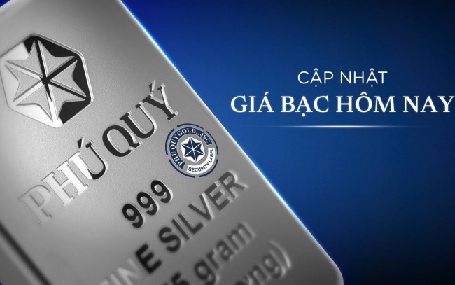 Ngày 30/4: Giá bạc tiếp đà lao dốc do áp lực lãi suất