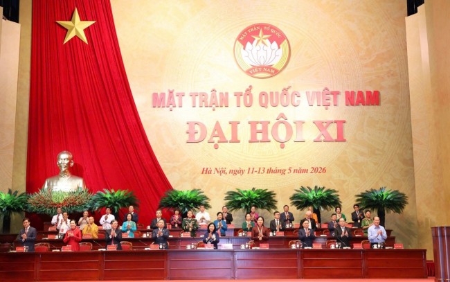 phien lam viec thu nhat dai hoi dai bieu toan quoc mat tran to quoc viet nam lan thu xi