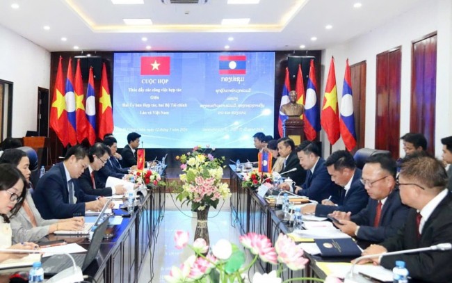 Bộ Tài chính Việt Nam và Lào  tổ chức phiên họp hai Ủy ban Hợp tác Việt Nam – Lào