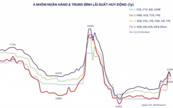 Ngân hàng “án binh bất động”, lãi suất huy động khó giảm sâu