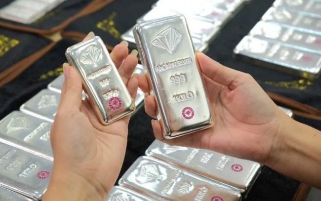 Ngày 2/7: Giá bạc trong nước và thế giới giữ xu hướng phục hồi tăng