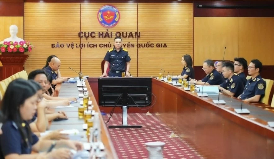 Hải quan tập huấn về quản lý thuế đối với hàng hóa xuất nhập khẩu Hải quan phổ biến quy định mới về quản lý thuế đối với hàng hóa xuất khẩu, nhập khẩu