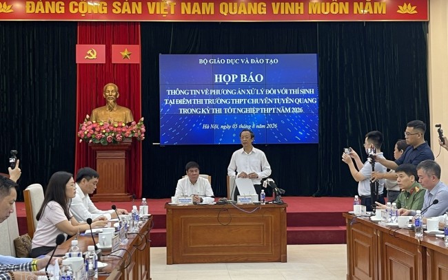 Hủy kết quả thi tại điểm thi chuyên Tuyên Quang, tổ chức thi lại ngày 14 - 15/8