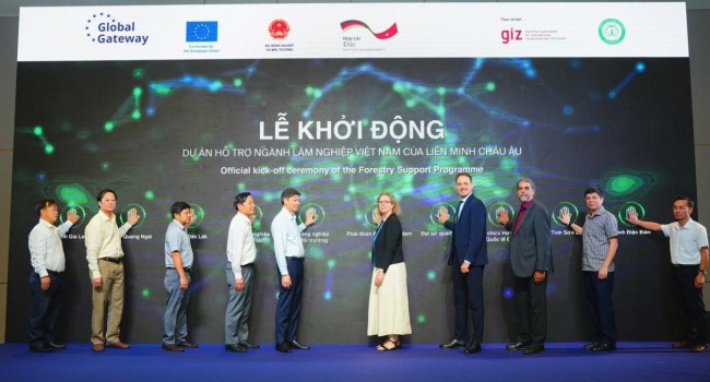 20 trieu eur ho tro viet nam bao ton va phuc hoi rung tu nhien