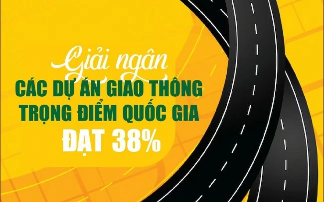 infographics giai ngan cac du an quan trong quoc gia dat hon 95 445 ty dong