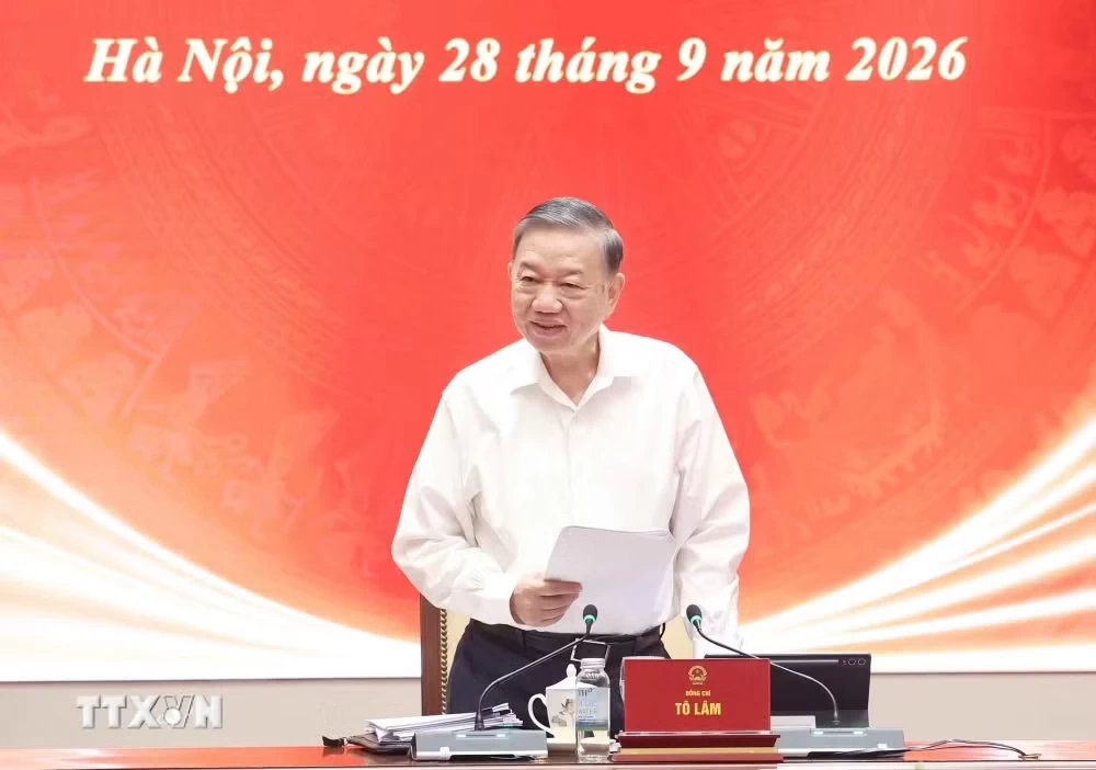 Tổng Bí thư, Chủ tịch nước Tô Lâm: Xây dựng pháp luật và thực thi pháp luật phải là một chỉnh thể thống nhất