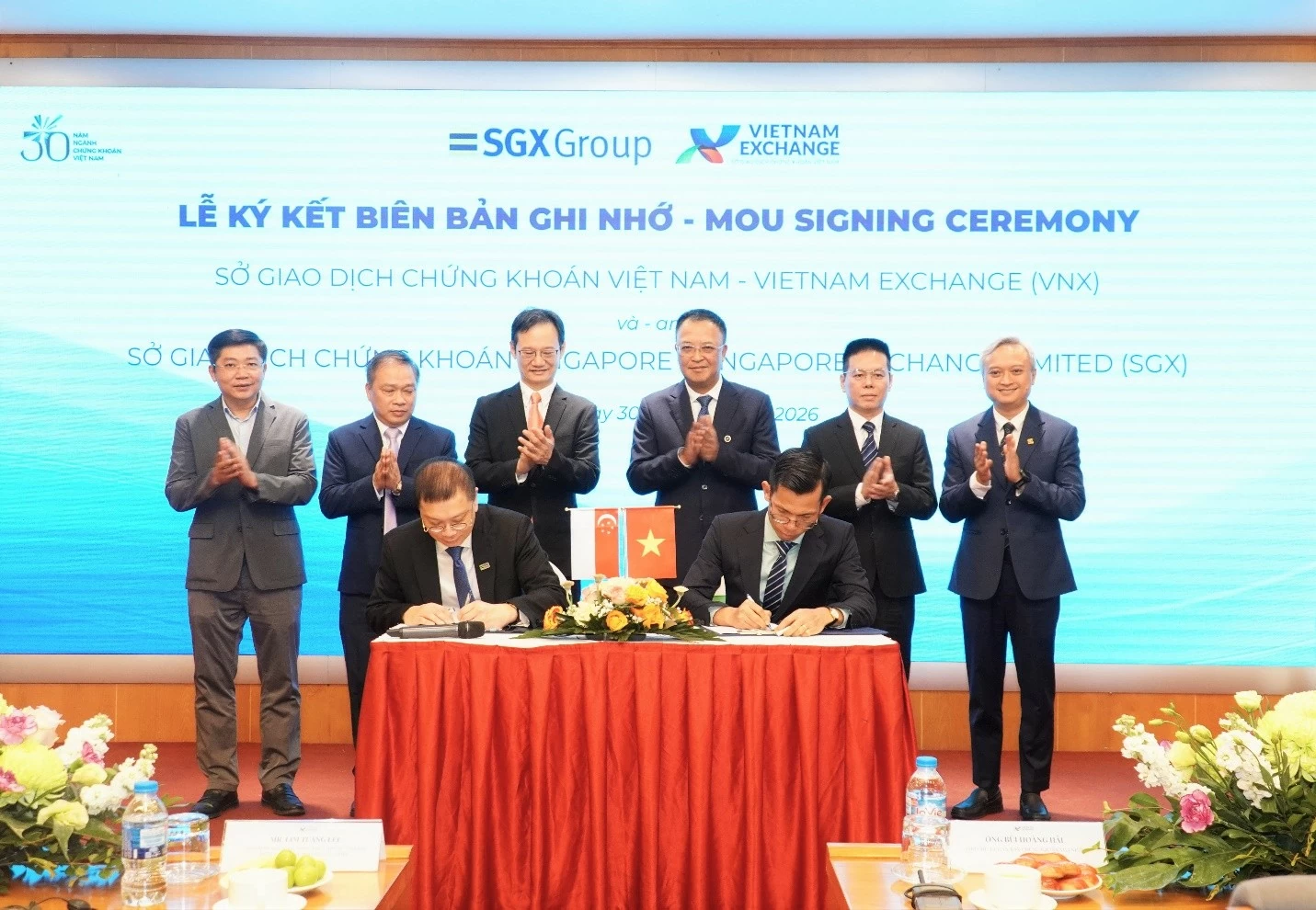 Ủy ban Chứng khoán Nhà nước và MAS tăng cường hợp tác, thúc đẩy kết nối thị trường vốn Việt Nam - Singapore