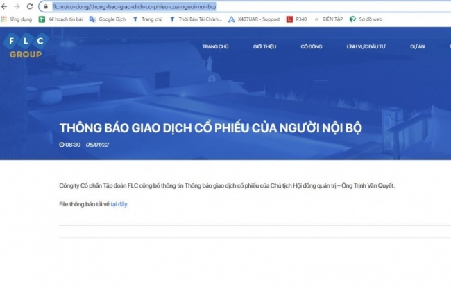nhieu nha dau tu bat ngo khi flc ra tin ong trinh van quyet dang ky ban 175 trieu co phieu