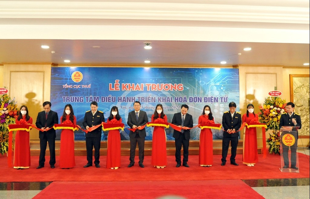 Tổng cục Thuế thành lập trung tâm điều hành triển khai hóa đơn điện tử
