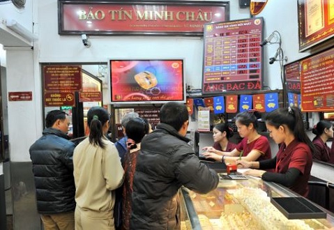 Giá vàng xuống dốc trước cuộc họp của FED