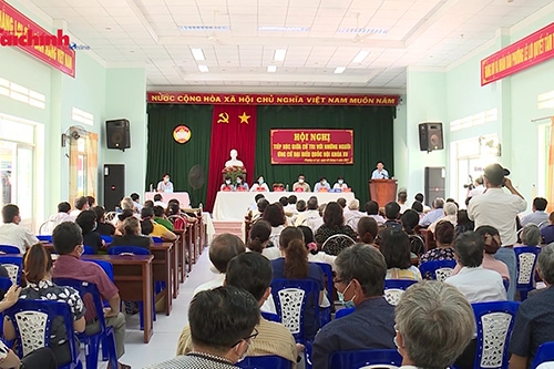 bo truong bo tai chinh ho duc phoc tiep xuc cu tri tai binh dinh