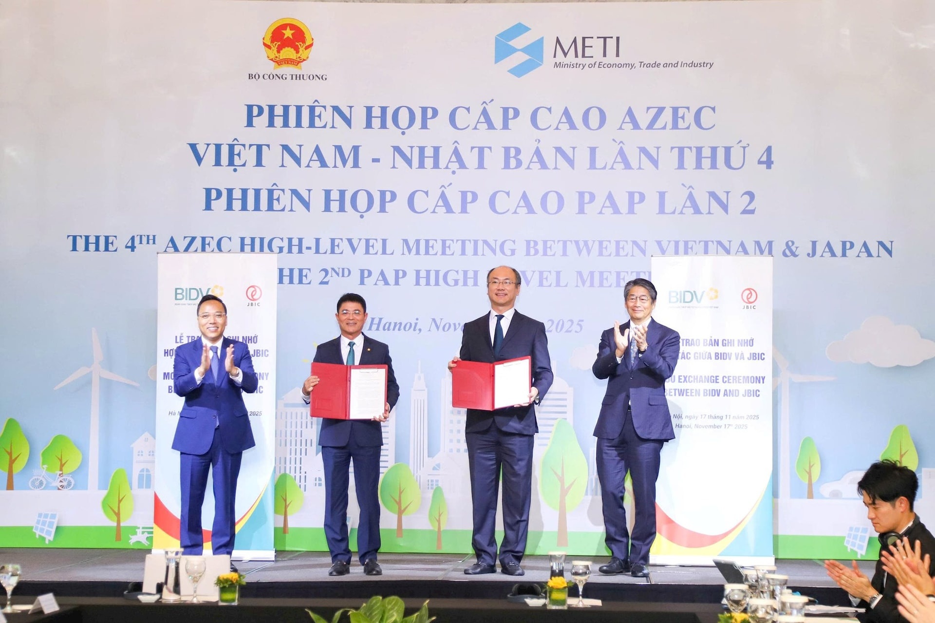 JBIC and BIDV join forces to back Vietnam’s green transition