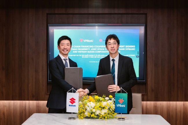 VPBank strengthens auto supply chain finance with Suzuki partnership