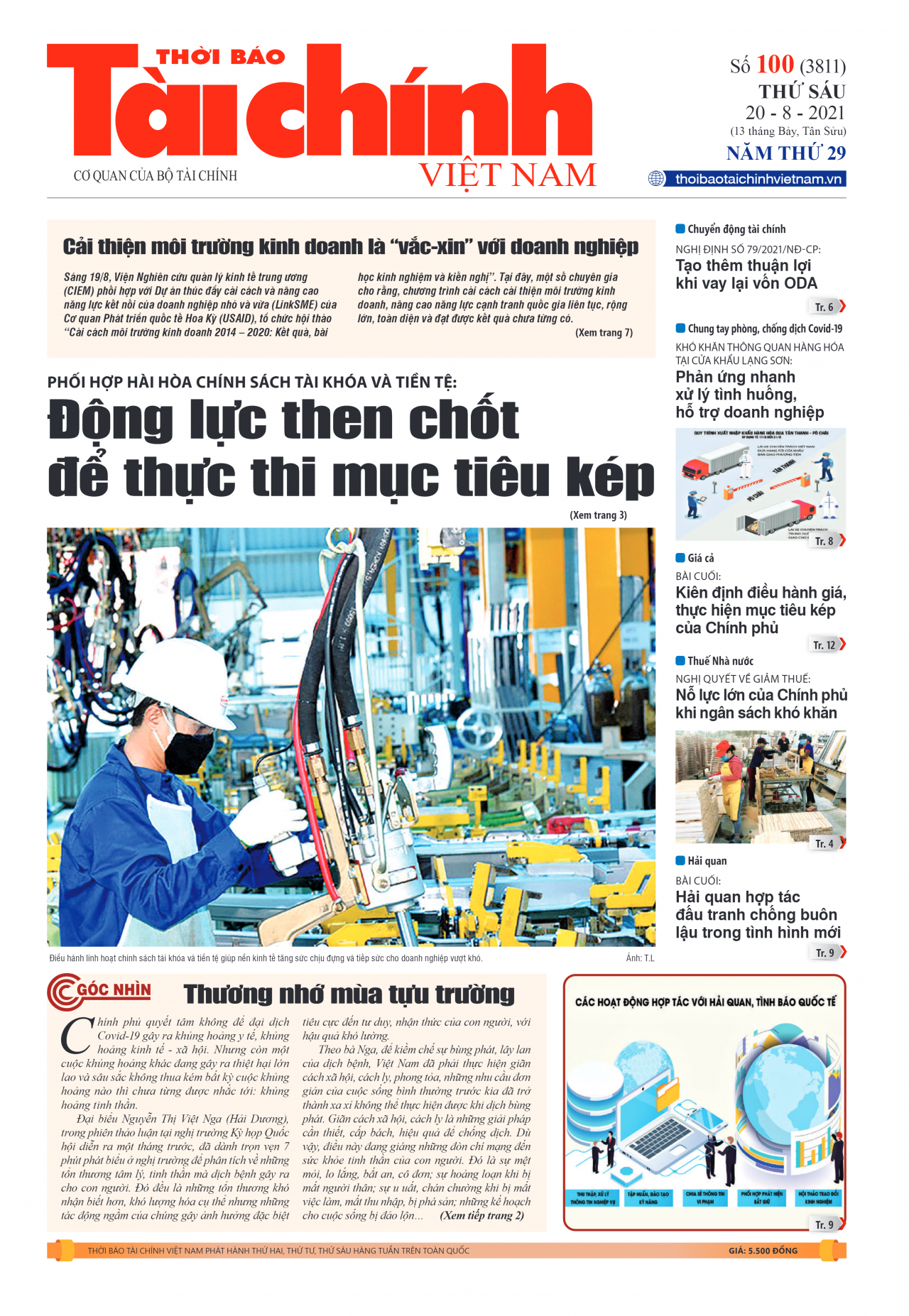 Số 100 (20-08-2021)